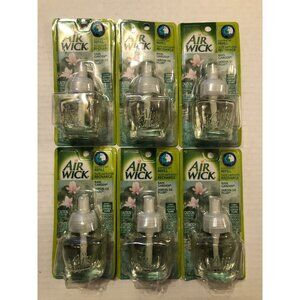 6 new airwick scented oil refills rain garden